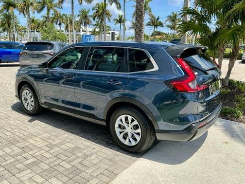 Canyon River Blue Metallic 2023 Honda CR-V LX 2WD