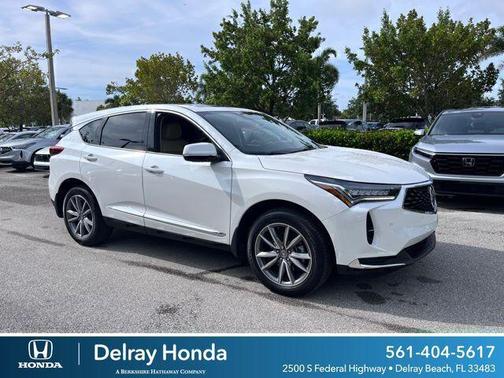 Platinum White Pearl 2023 Acura RDX Technology Package