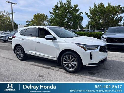 Platinum White Pearl 2023 Acura RDX Technology Package