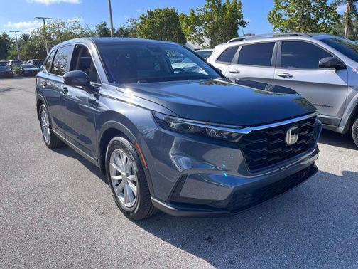 Lunar Silver 2024 Honda CR-V EX 2WD