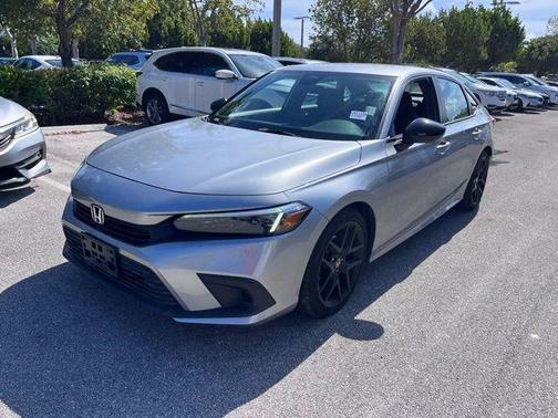 Lunar Silver 2023 Honda Civic Sport