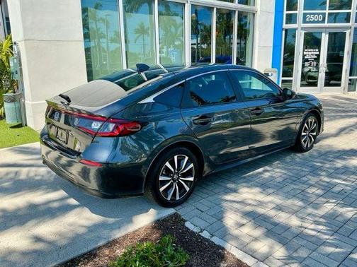 Gray 2024 Honda Civic EX-L