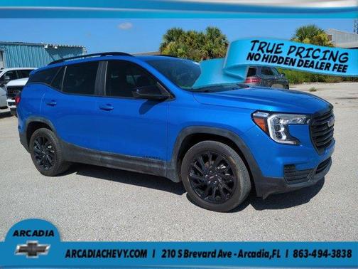 Rip Tide Blue 2024 GMC Terrain SLE