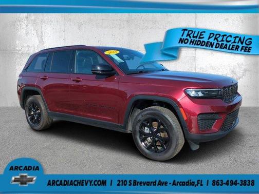 Velvet Red Pearlcoat 2024 Jeep Grand Cherokee Laredo