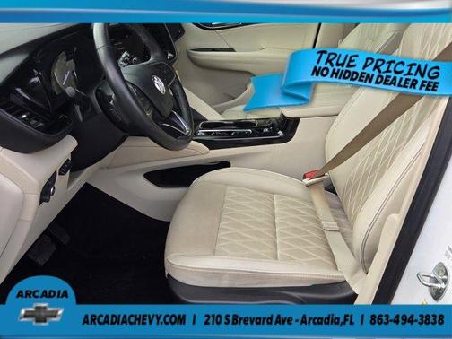 White Frost Tri-Coat 2023 Buick Envision Avenir