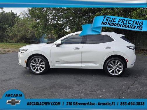 White Frost Tri-Coat 2023 Buick Envision Avenir