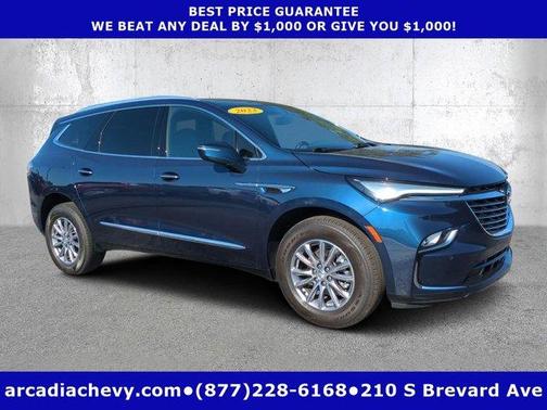Blue Metallic 2023 Buick Enclave Essence