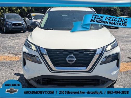 Glacier White 2023 Nissan Rogue S