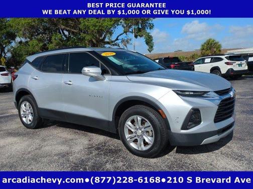 Silver Ice Metallic 2020 Chevrolet Blazer 3LT