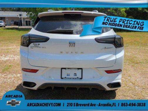 White Frost Tri-Coat 2024 Buick Encore GX Avenir