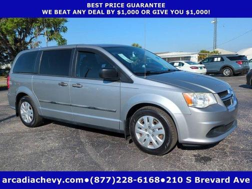 Billet Silver Metallic Clearcoat 2014 Dodge Grand Caravan AVP/SE