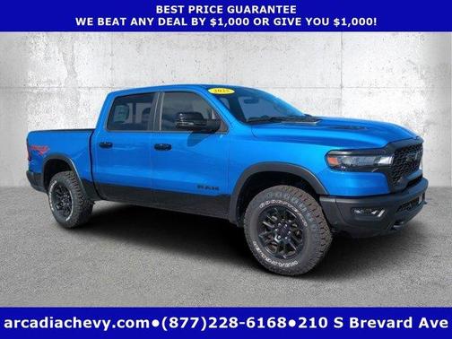 Hydro Blue Pearlcoat 2025 RAM 1500 Rebel