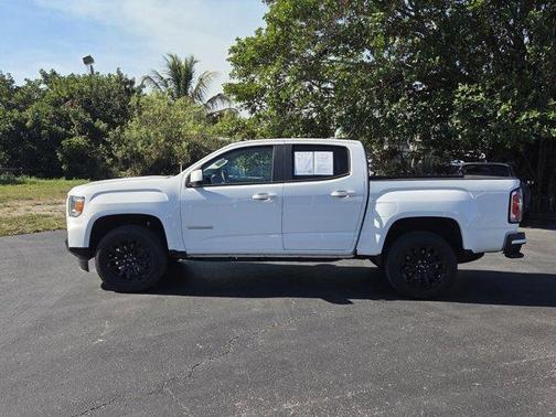 Summit White 2022 GMC Canyon Elevation