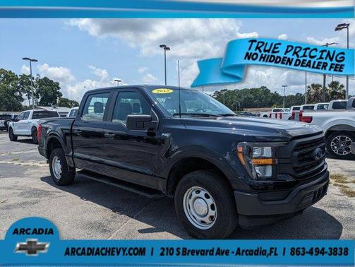 Antimatter Blue Metallic 2023 Ford F-150 XL