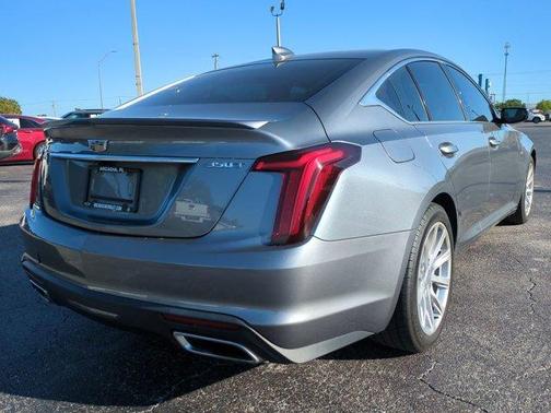 Satin Steel Metallic 2021 Cadillac CT5 Luxury RWD