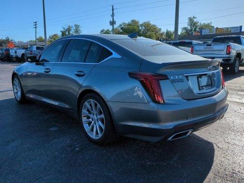 Satin Steel Metallic 2021 Cadillac CT5 Luxury RWD
