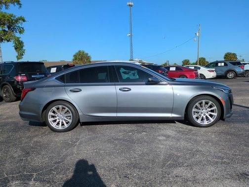 Satin Steel Metallic 2021 Cadillac CT5 Luxury RWD