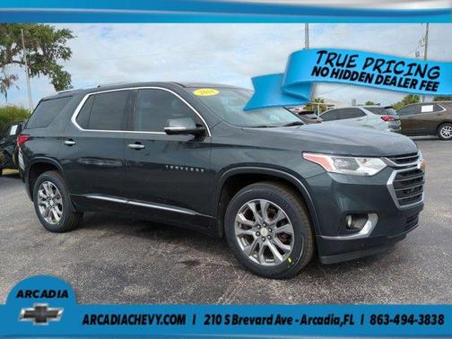 Graphite Metallic 2018 Chevrolet Traverse Premier