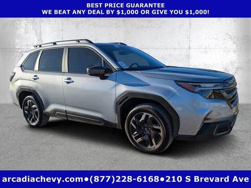 Ice Silver Metallic 2025 Subaru Forester Limited