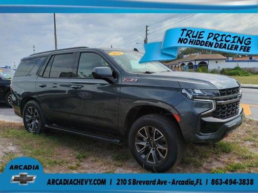 Shadow Gray Metallic 2021 Chevrolet Tahoe Z71