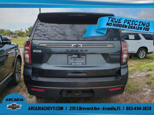 Shadow Gray Metallic 2021 Chevrolet Tahoe Z71