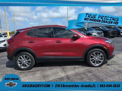 Cinnabar Metallic 2023 Buick Encore GX Essence