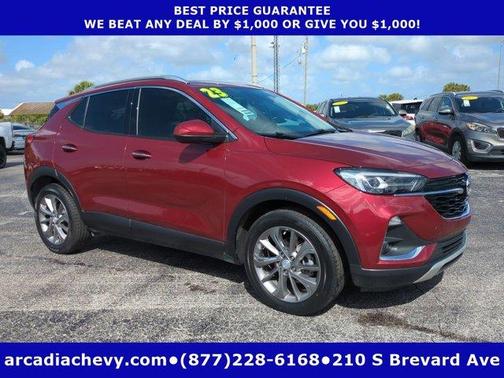 Cinnabar Metallic 2023 Buick Encore GX Essence