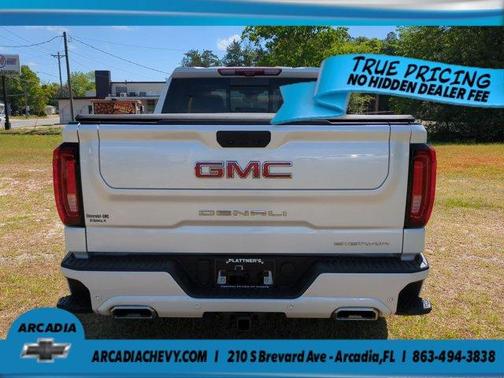 White Frost Tri-Coat 2024 GMC Sierra 1500 Denali