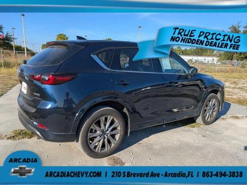 Deep Crystal Blue Mica 2025 Mazda CX-5 2.5 S Premium Plus Package
