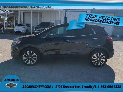 Ebony Twilight Metallic 2021 Buick Encore Preferred