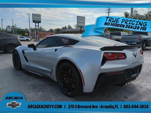 Blade Silver Metallic 2019 Chevrolet Corvette Grand Sport
