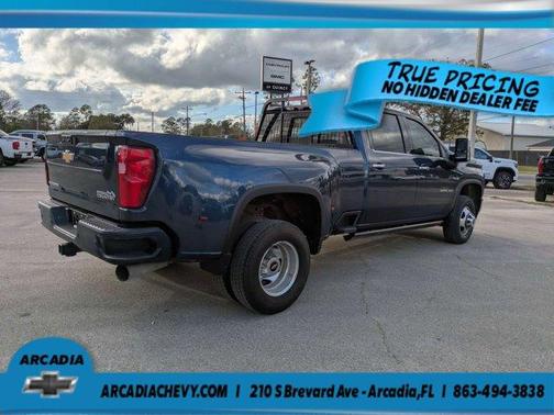 Northsky Blue Metallic 2023 Chevrolet Silverado 3500 High Country