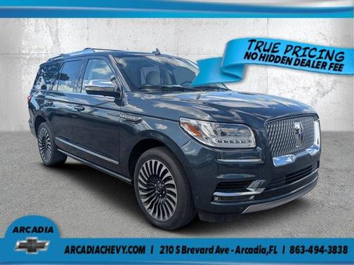 Flight Blue 2021 Lincoln Navigator Black Label