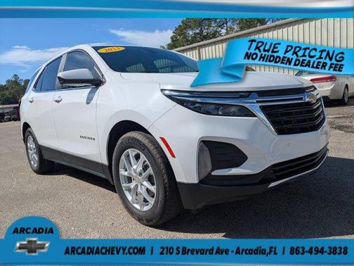 Summit White 2023 Chevrolet Equinox 1LT