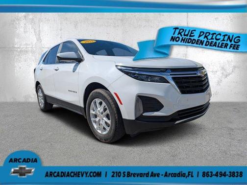 Summit White 2023 Chevrolet Equinox 1LT