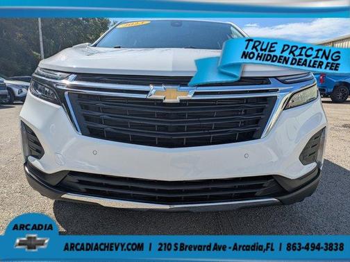 Summit White 2023 Chevrolet Equinox 1LT