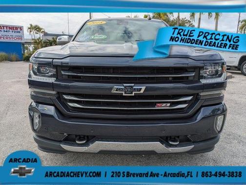 Centennial Blue Metallic 2018 Chevrolet Silverado 1500 LTZ