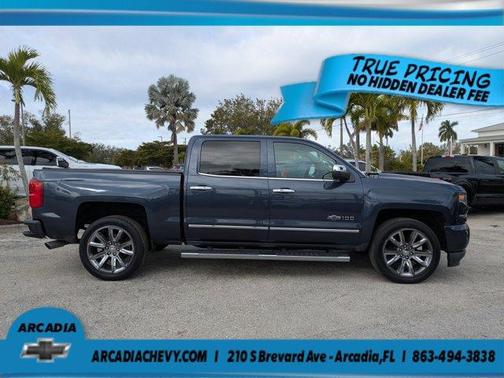 Centennial Blue Metallic 2018 Chevrolet Silverado 1500 LTZ