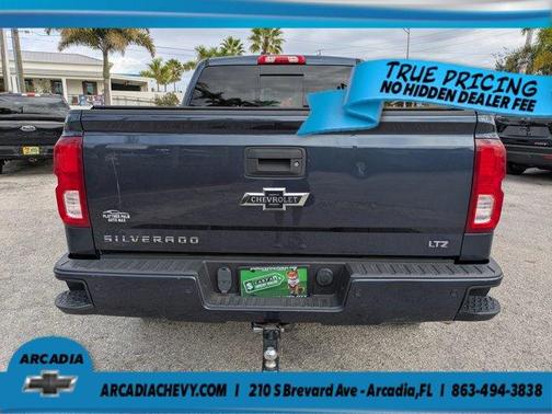 Centennial Blue Metallic 2018 Chevrolet Silverado 1500 LTZ