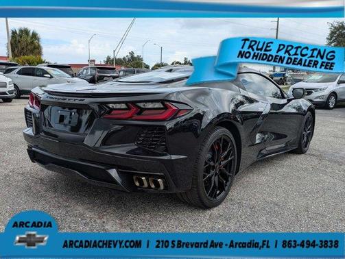 Black 2024 Chevrolet Corvette Stingray w/1LT