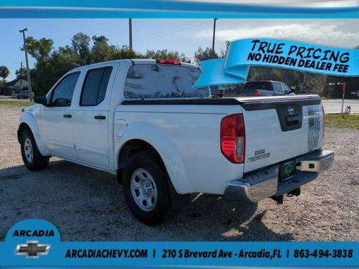 Glacier White 2016 Nissan Frontier S