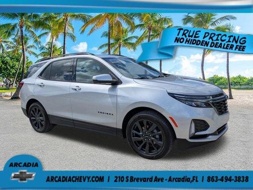 Silver Ice Metallic 2022 Chevrolet Equinox RS