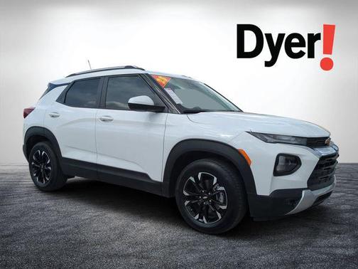 Summit White 2023 Chevrolet Trailblazer LT