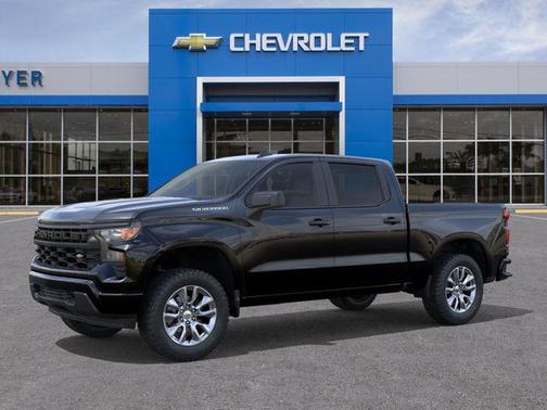Black 2026 Chevrolet Silverado 1500 Custom