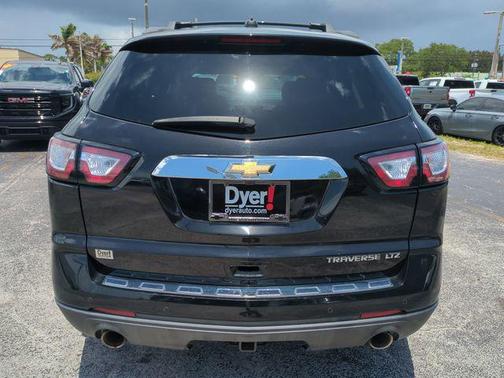 Mosaic Black Metallic 2016 Chevrolet Traverse LTZ