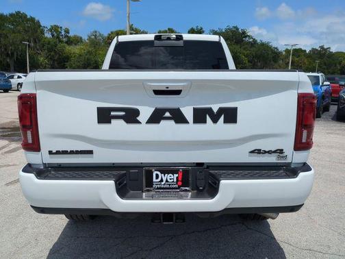 Bright White Clearcoat 2025 RAM 2500 Laramie Mega Cab 4x4 6'4' Box
