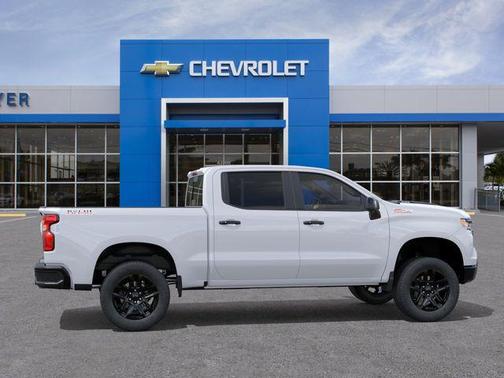 Summit White 2026 Chevrolet Silverado 1500 LT Trail Boss