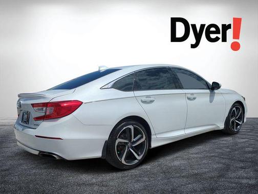 Platinum White Pearl 2020 Honda Accord Sport 1.5T