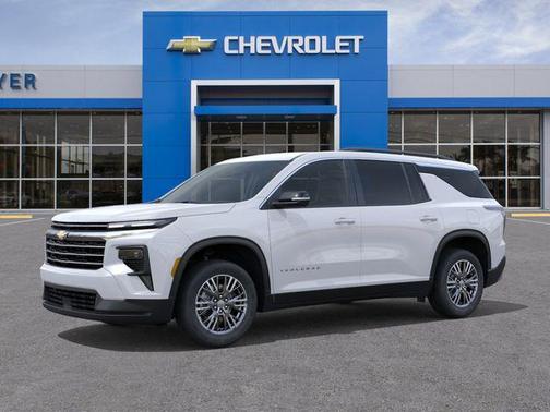 Summit White 2026 Chevrolet Traverse LT