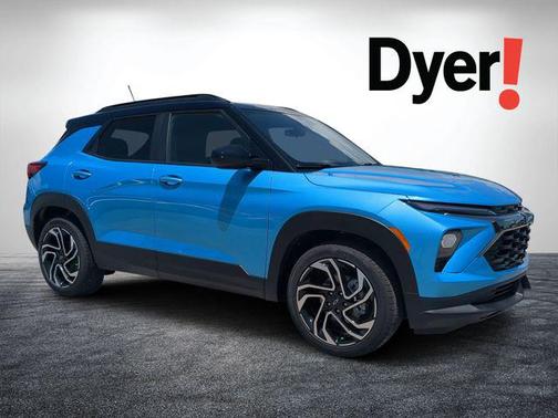 Marina Blue Metallic 2026 Chevrolet Trailblazer RS